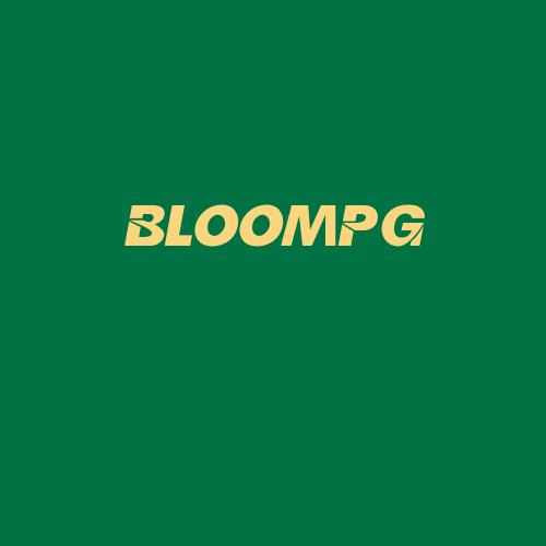 Logo da BLOOMPG